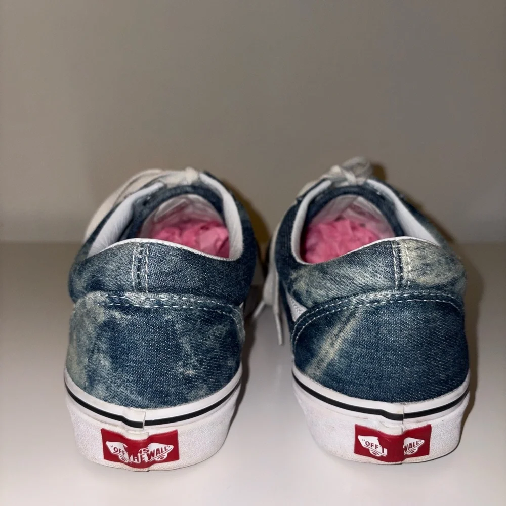 Vans Old Skool Acid Denim Sneakers Women's Sz9 Men’s 7.5 - Picture 3 of 7